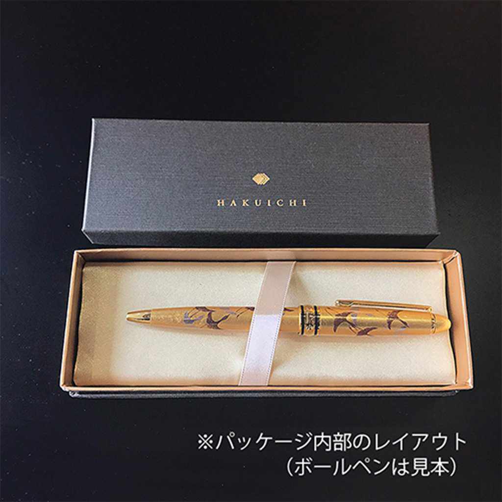 【ボールペン】蒔絵ボールペン 扇面 (金) | 金沢箔 | 箔一 - Image 5