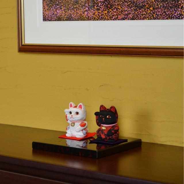 【招き猫】金彩 S | 江戸木目込み | 柿沼人形 - Image 4