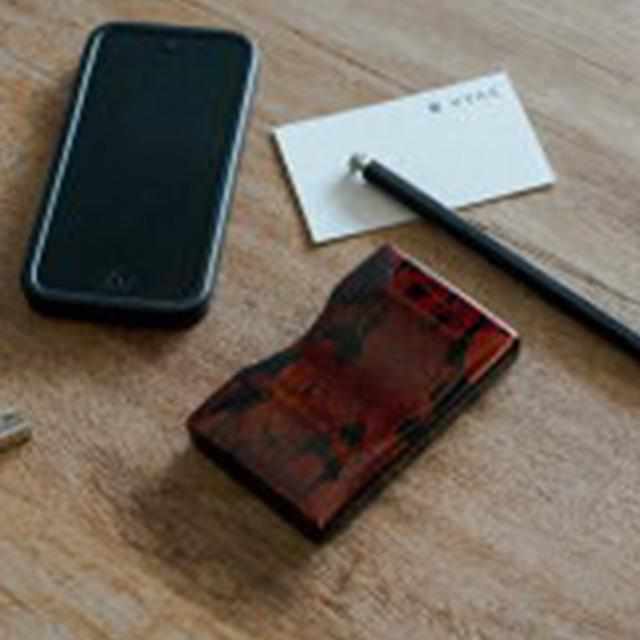 【カードケース】土直漆器 うるしの名刺入れ VYAC CARD CASE 矢絣 | 越前漆器 | 匠市 - Image 4