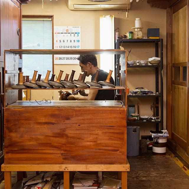 【輪島塗】楽 KOKEMUSU 漆スクリーン ドローイング - Image 5