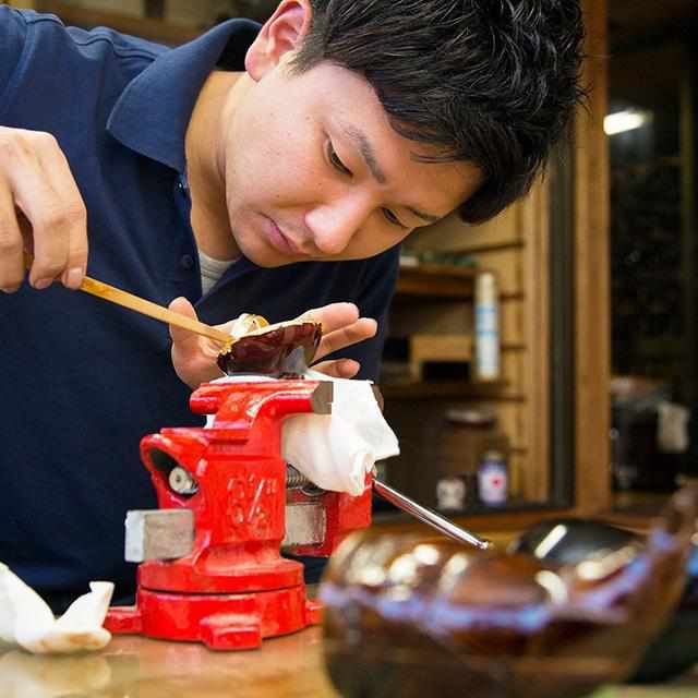 【輪島塗】楽 KOKEMUSU 漆スクリーン 山脈 D - Image 11
