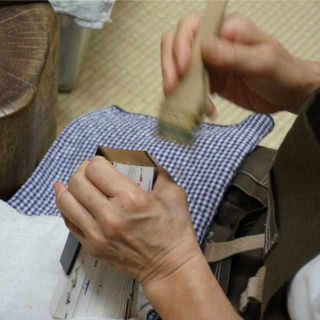 【扇子】色は匂へと 香りの扇 うつし香 夜あけ×檜香 (男女兼用) | 京扇子 | 大西常商店（名入れ受付停止中） - Image 6