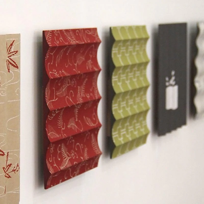 【アートパネル】Karakami wall panel 角つなぎ | 京からかみ |丸二 - Image 3